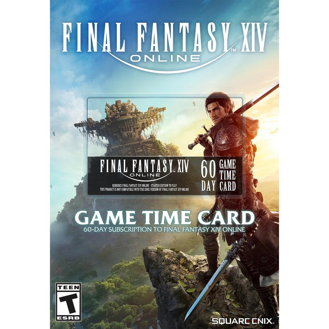Final Fantasy XIV Online: 60 Day Time Card [Online Game Code